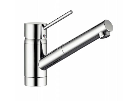 Kludi Scope - Páková dřezová baterie s vytažitelným výtokem, chrom 339310575