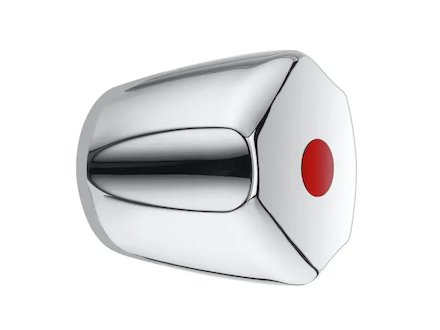 Kludi Standard - Ovládací rukojeť, teplá voda, chrom 7542205-00