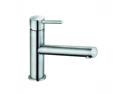 Kludi Steel - Dřezová baterie, kartáčovaná ocel 44850F860