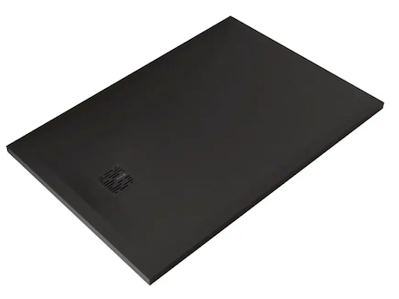 Kludi Terra - Sprchová vanička 120x80 cm, matná černá 08DW0739