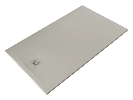 Kludi Terra - Sprchová vanička 90x160 cm, matná světle šedá 09DW05O2