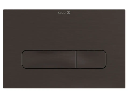 Kludi Unifix - Ovládání splachování, kartáčovaný černý chrom 30PP01N2