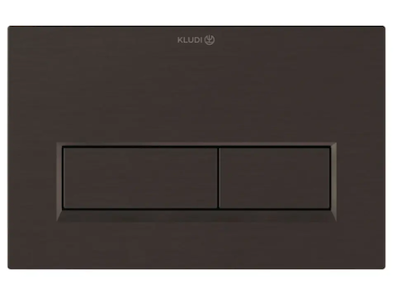 Kludi Unifix - Ovládání splachování, kartáčovaný černý chrom 32PP01N2