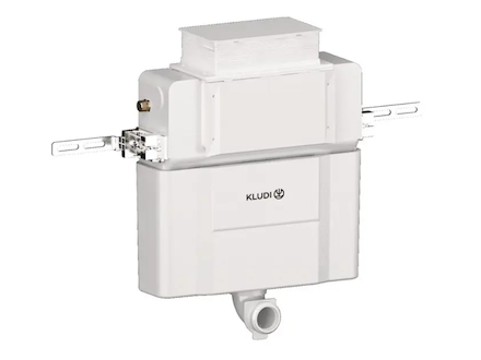 Kludi Unifix - Podomítková splachovací nádrž, stavební výška 82 cm 79105