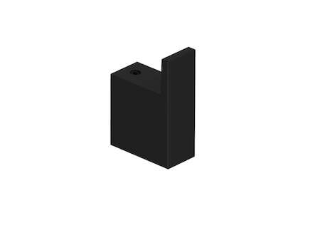 Kludi Vela C - Háček, matná černá 3198439