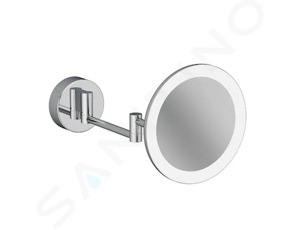 Kludi Vela R - Kosmetické nástěnné zrcátko s LED osvětlením, chrom 5899505W