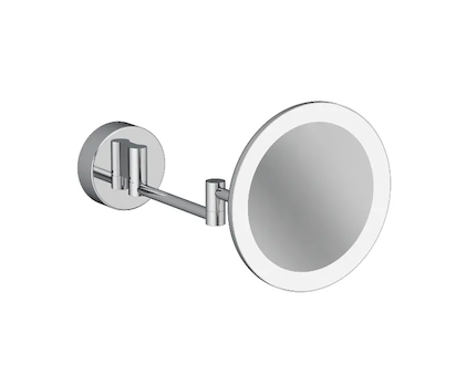 Kludi Vela R - Kosmetické nástěnné zrcátko s LED osvětlením, chrom 5899505W