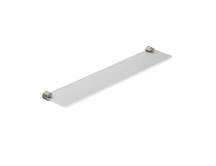 Kludi Vela R - Polička, délka 60 cm, sklo/kartáčovaný nikl 58973N5