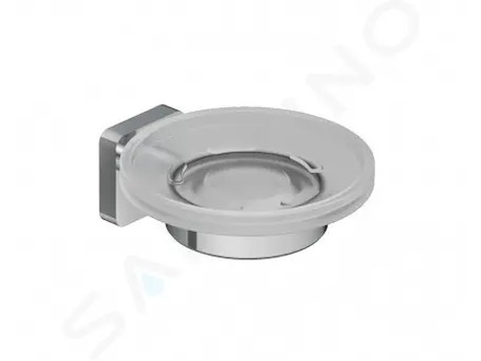 Kludi Vela S - Mýdlenka s držákem, sklo/chrom 2598505