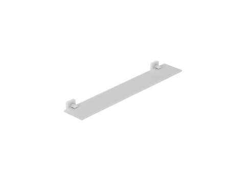 Kludi Vela S - Polička, délka 60 cm, sklo/matná bílá 2597353