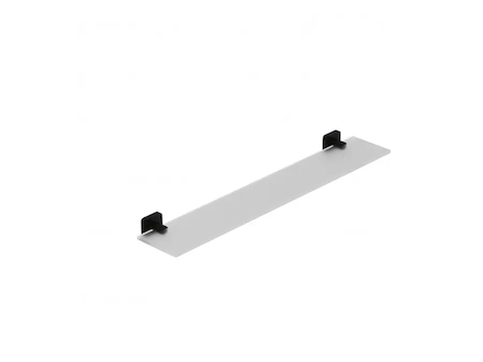 Kludi Vela S - Polička, délka 60 cm, sklo/matná černá 2597339