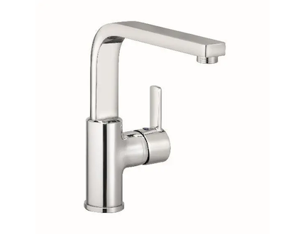 Kludi Zenta - Páková umyvadlová baterie s otočným ramínkem, chrom 420260575