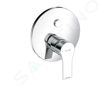 Kludi Zenta SL - Baterie pod omítku pro 2 spotřebiče, chrom 486590565