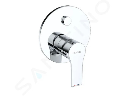 Kludi Zenta SL - Baterie pod omítku pro 2 spotřebiče, chrom 487590565