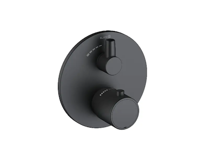 Kludi Zenta SL - Termostatická sprchová baterie pod omítku, matná černá 388853945