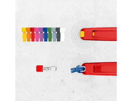 KNIPEX Barevné klipy modré (10 ks) 006110CB