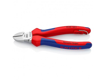 KNIPEX Boční štípací kleště chrom s pojistkou 7005160T