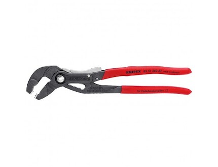 KNIPEX Kleště na hadic.spony s aretací 8551250AF
