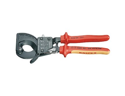 KNIPEX Kleště na kabely s ráčnou 9536250
