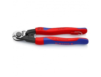 KNIPEX Kleště na ocelová lana s pojistkou 9562190T