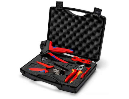 KNIPEX Kufřík na nářadí pro fotovoltaiku MC4 979104V02
