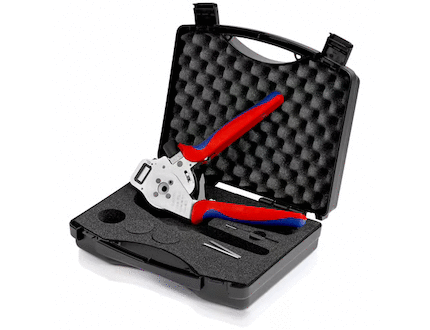 KNIPEX Lisovací kleště čtyřtrnové 975265DG