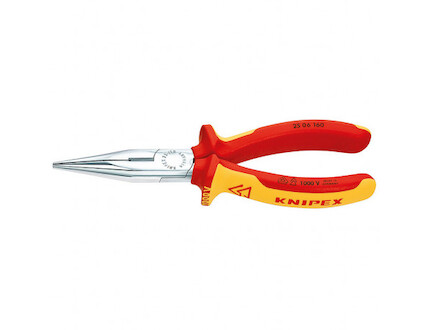 KNIPEX Půlkulaté kleště s ostřím VDE 2506160