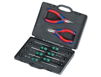 KNIPEX Sada kleští a šroubováků 002018
