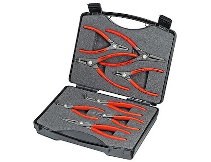 KNIPEX Sada prec.kleští na pojistné kroužky 002125