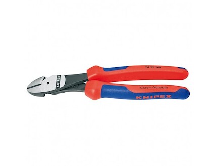 KNIPEX Silové boční štípací kleště zahnuté 7422200