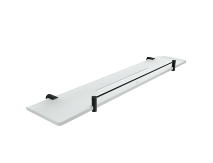 Nimco BORMO ČERNÁ Černá police IXI s ohrádkou, 60 cm BRC X460-X-90