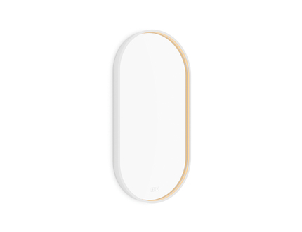 Nimco Koupelnová zrcadla s osvětlením Bílé LED zrcadlo 400x800 se dvěma dotykovými senzory ZPB 32002LVX-05