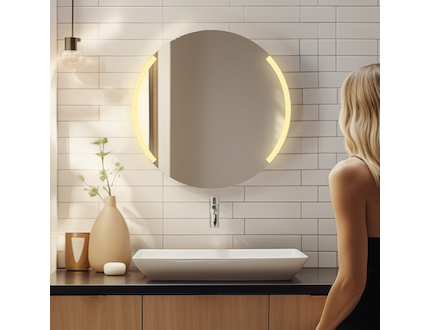 Nimco KULATÁ ZRCADLA Kulaté LED zrcadlo pr. 600 ZP 16000R