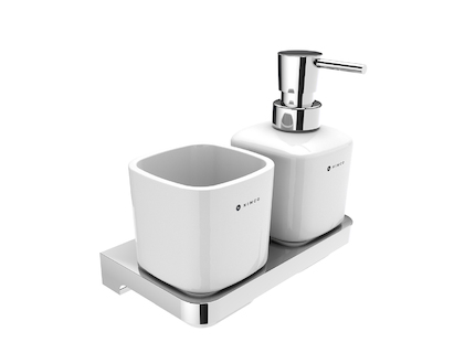 Nimco Maya Dávkovač s pohárkem na kartáčky MA 2905831K-26