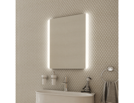 Nimco OBDELNÍKOVÁ - OBLÉ ROHY LED zrcadlo 50 x 70 ZP 17001