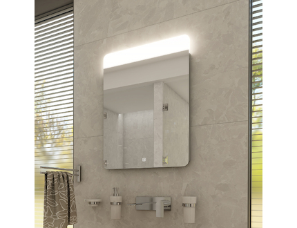 Nimco OBDELNÍKOVÁ - OBLÉ ROHY LED zrcadlo 600x800 s dotykovým senzorem ZP 23002V