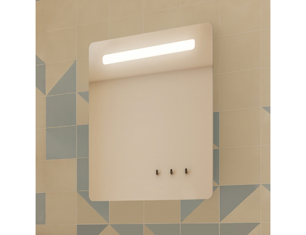 Nimco OBDELNÍKOVÁ - OBLÉ ROHY LED zrcadlo 600x800 ZP 2002