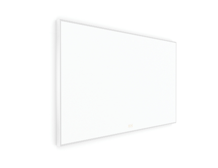 Nimco OBDELNÍKOVÁ - OSTRÉ ROHY Bílé LED zrcadlo 1200x700 se dvěma dotykovými senzory ZPB 13006VX-05