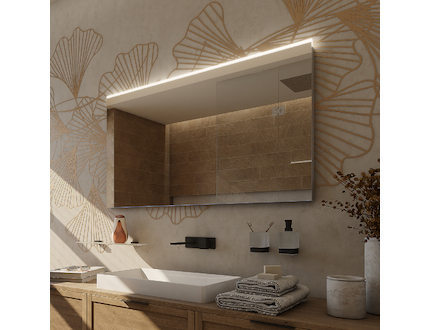 Nimco OBDELNÍKOVÁ - OSTRÉ ROHY LED zrcadlo 1200x600 ZP 8006