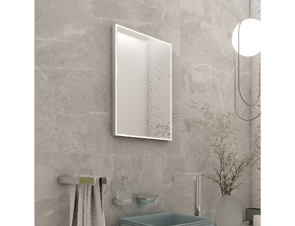 Nimco OBDELNÍKOVÁ - OSTRÉ ROHY LED zrcadlo 400x600 ZP 13000