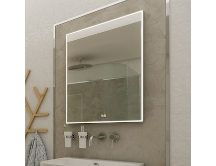 Nimco OBDELNÍKOVÁ - OSTRÉ ROHY LED zrcadlo 50 x 70, dotykový senzor ZP 13001VX