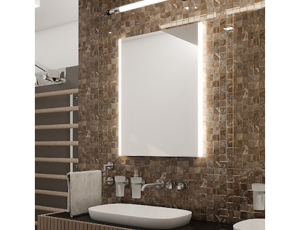 Nimco OBDELNÍKOVÁ - OSTRÉ ROHY LED zrcadlo 60 x 80 ZP 11002