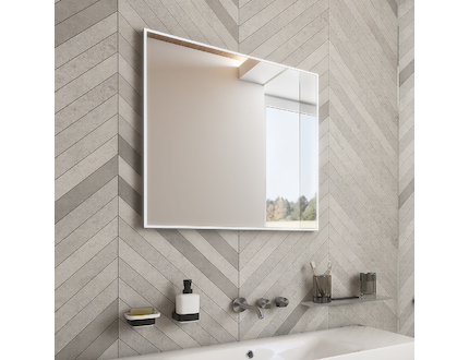 Nimco OBDELNÍKOVÁ - OSTRÉ ROHY LED zrcadlo 600x600 ZP 13066