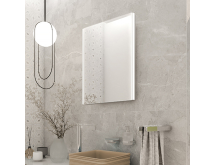 Nimco OBDELNÍKOVÁ - OSTRÉ ROHY LED zrcadlo 600x800 ZP 9002