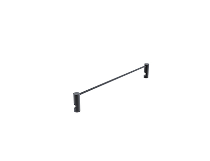 Nimco UNIX ČERNÁ Ohrádka k poličce, 25 cm UNC 1001S-25-90