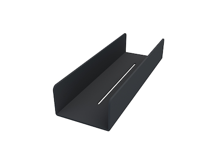 Nimco UNIX ČERNÁ Police do koupelny 30 cm, do sprchy 2091-J-30-90