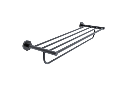 Nimco UNIX ČERNÁ Police na ručníky, 65 cm UNC 13063-90