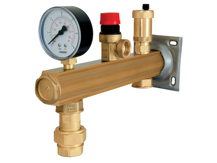 Novaservis Bezpečnostní skupina - topení 2,5baru s připojením GBM25SN01