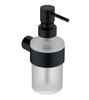 Novaservis Dávkovač mýdla Nostris, černá ANS34BL
