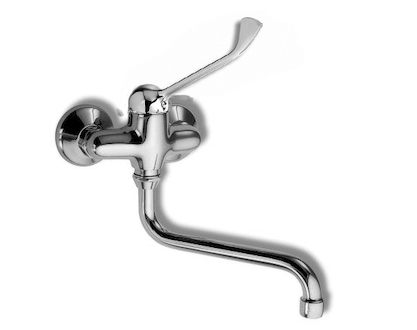 Novaservis Dřezová baterie 100 mm lékařská páka Metalia 55 chrom 55074L/T,0